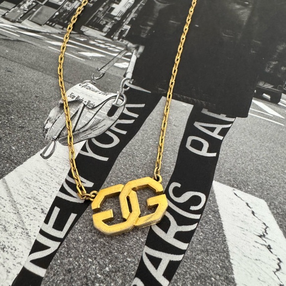 GIVENCHY Gold Plated Necklace in Good Used Condition - Picture 9 of 17